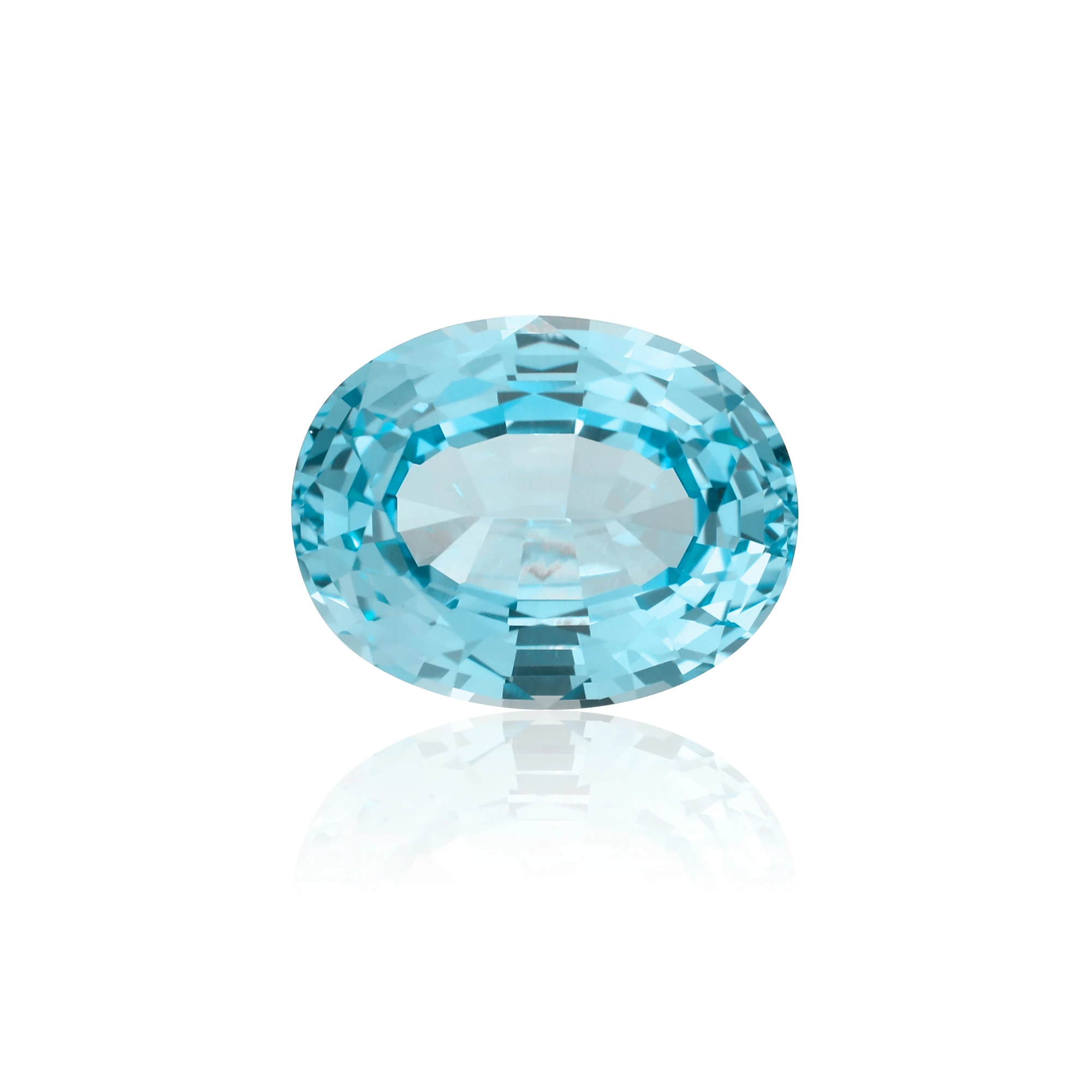 

Fei Peng 100% Paraíba Sapphire Loose Oval Cut Gemstone for Charms Advanced Jewelry Making Materials DIY