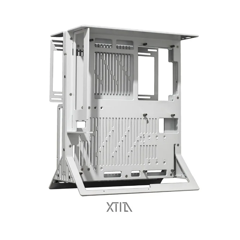 XTIA XPROTO-ATX V2 Open Case - ATX Motherboard, Full ATX PSU, Dual 240/280mm Radiator, GPU Direct or Vertical
