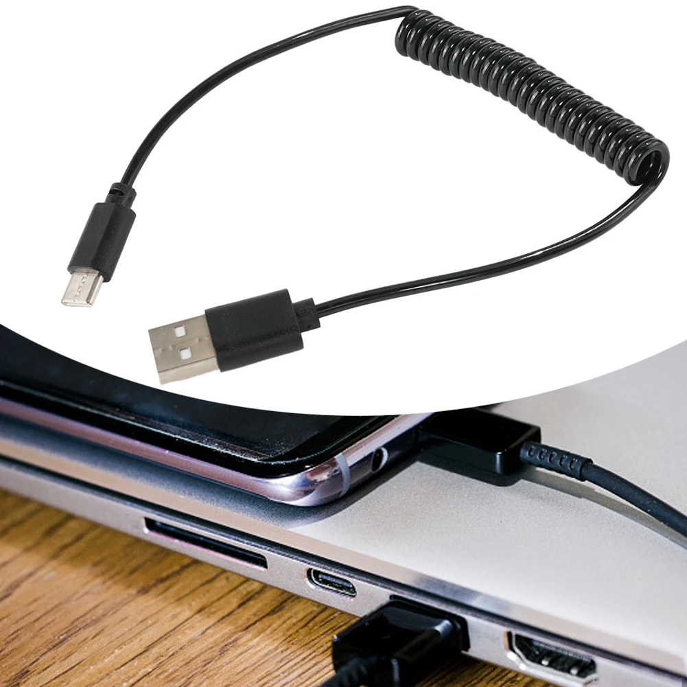 1* Charger Type C Cable For Android Phone Kit Replacement Tool ABS+TPU Adapter Cellphone Connector Spring Useful