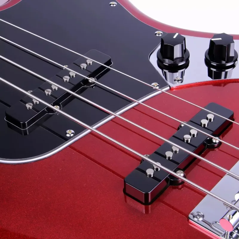 Ready to Ship Wholesale 4‑String Electric Bass Guitar Solid Wood Stringed Musical Instrument