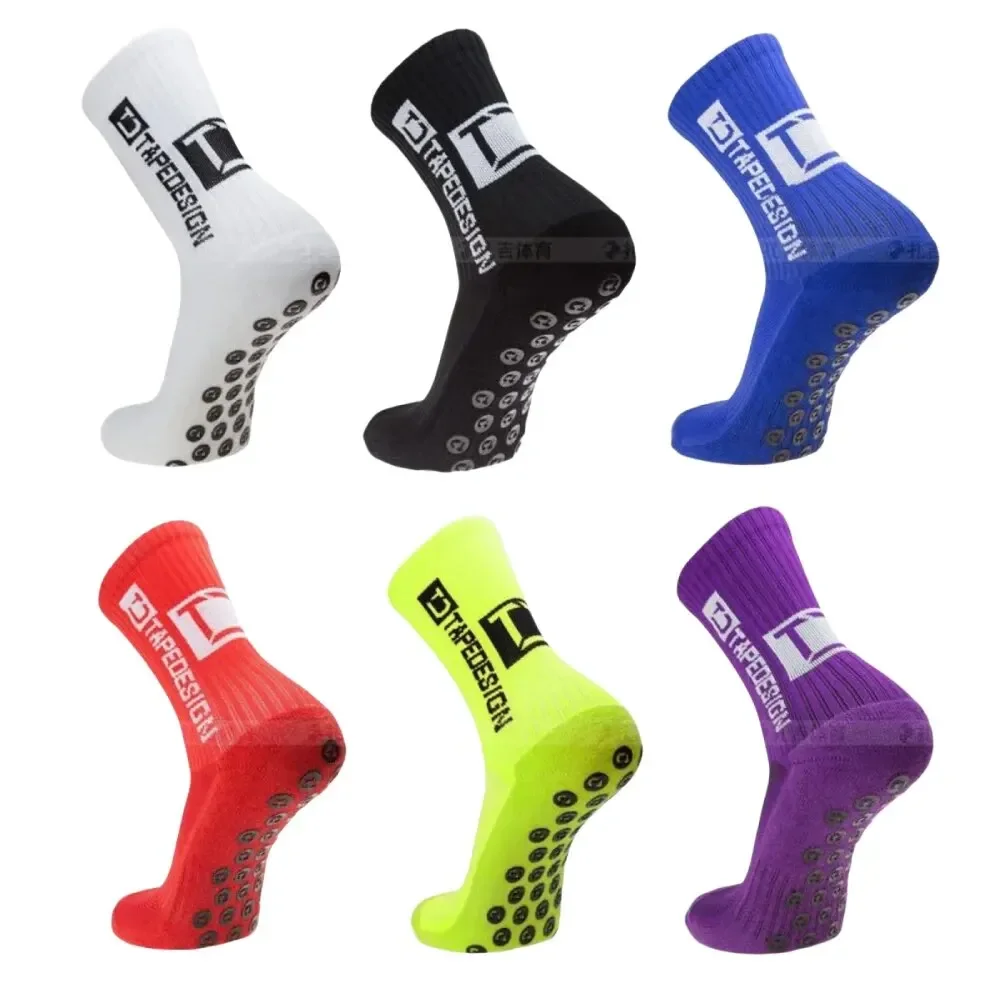 

New Men Anti-Slip Football Socks High Quality Soft Breathable Thickened Sports Socks Running Cycling Hiking Women Soccer Socks