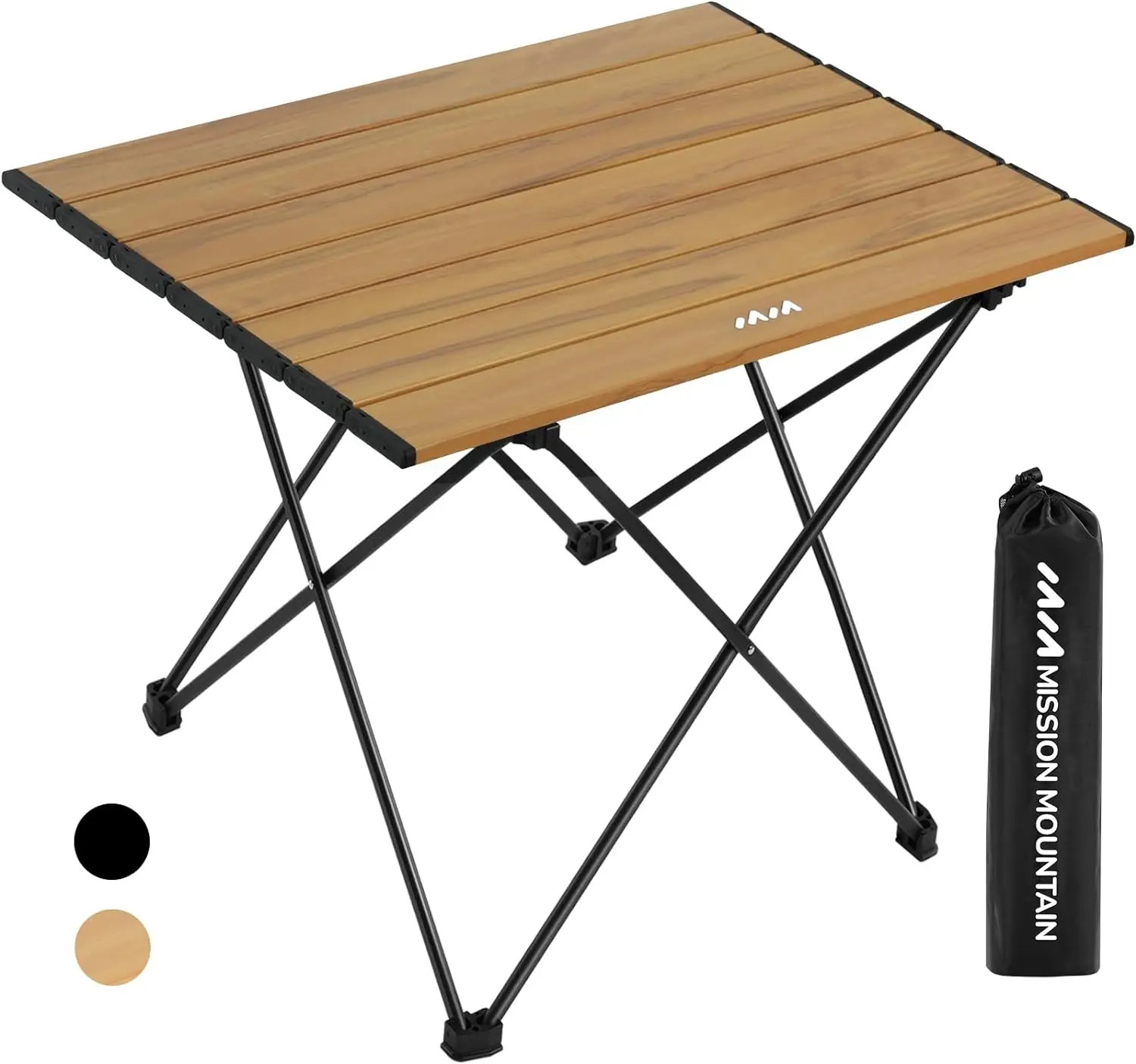 

Outdoor Folding Table,Portable Camping Side Table,Ultralight Aluminum Beach Table,Small Camping Table with Carry Bag for Camping