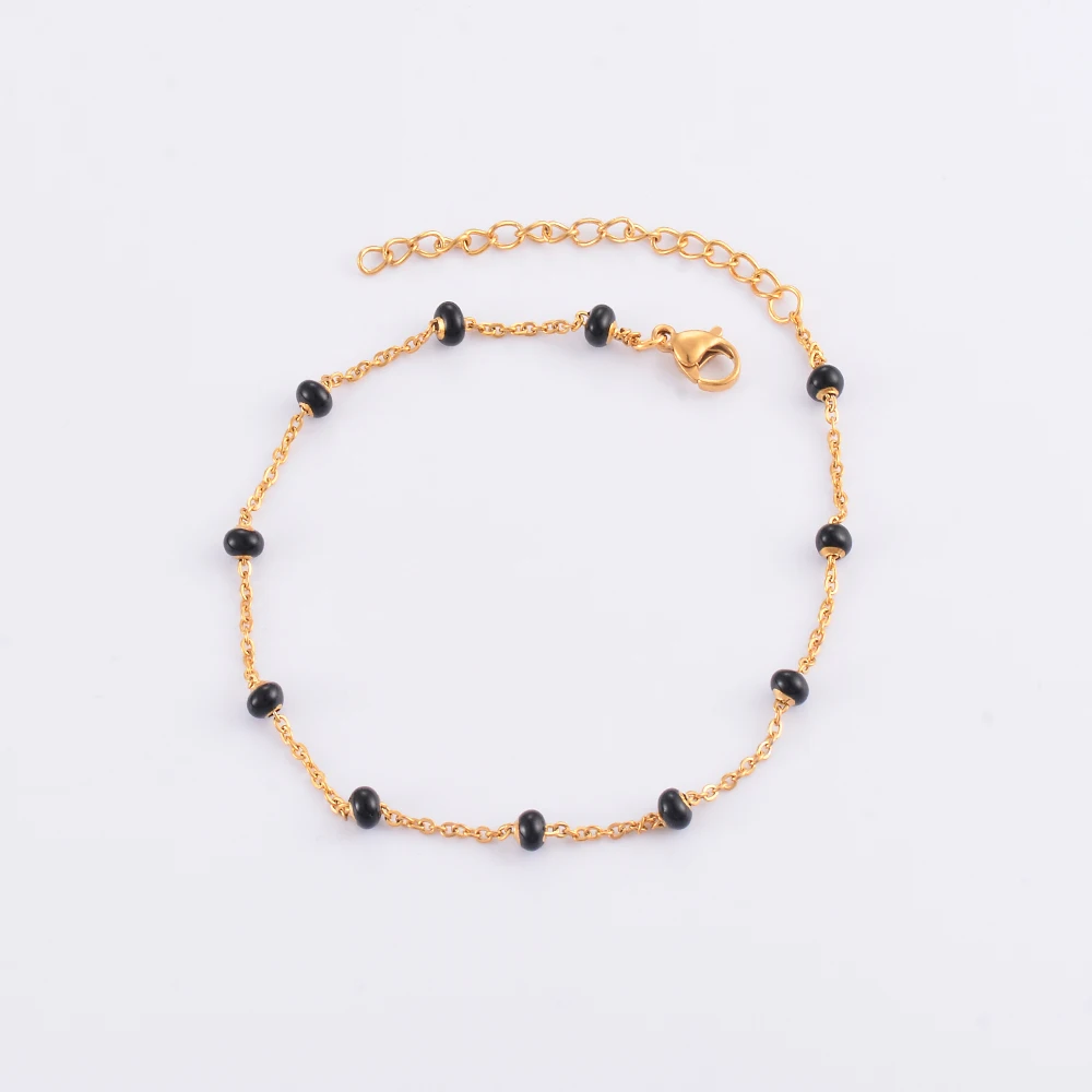 Women's Gold Plated Stainless Steel Chain Bracelet