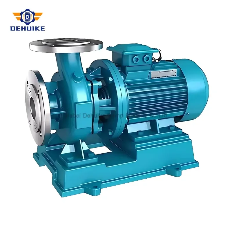 Dehuike Motor Water Pump High Pressure End Suction Stainless Steel Electric Pump for Extract Seawater/Thermal Water Supply