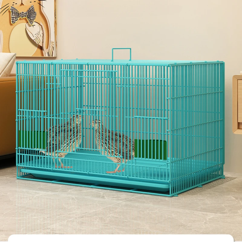 Large Outdoors Bird Cages Parrot Budgie Decoration Park Carrier Bird Cages Quail Breeding Cage Oiseau Pet Supplies WZ50BC