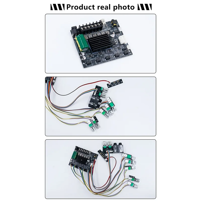 B49C ZK-MT21S Digitalverstärkerplatine Bluetooth-Konnektivität, 50+ 50+ 100 W Ausgangsleistung, TPA3116 Chipsatz für Subwoofer-Systeme