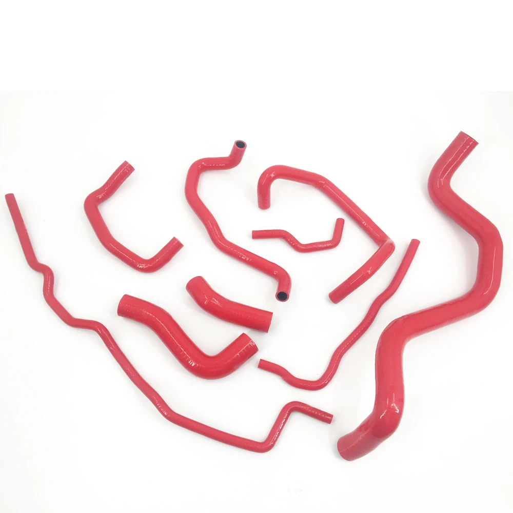 

Подходит для VW Golf GTI MK4 1.8T 2000-2006, комплект силиконовых шлангов радиатора охлаждающей жидкости