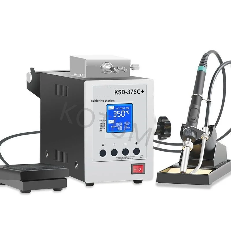 376 Fully Automatic Soldering Machine Precise Tin Output For Circuit Board Wire Welding Small Batch Electronic Repair Processing