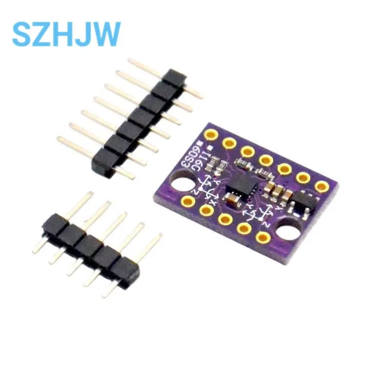 BMI160 GY-BMI160 6DOF 6-axis Rate Gyro Gravity Accelerometer Sensor Module IIC I2C SPI Communication Protocol 3-5V