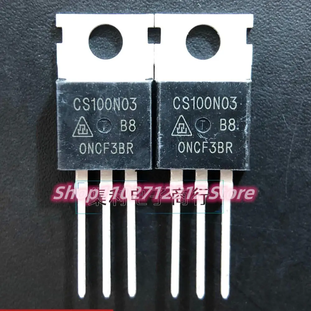 5PCS-10PCS  CS100N03  TO-220 40V 100A MOS  Imported NEW Original  Best Quality