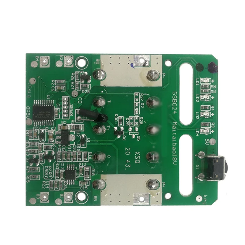 Li-Ion Battery Charging Protection Circuit Board PCB Board For Metabo 18V Lithium Battery Rack