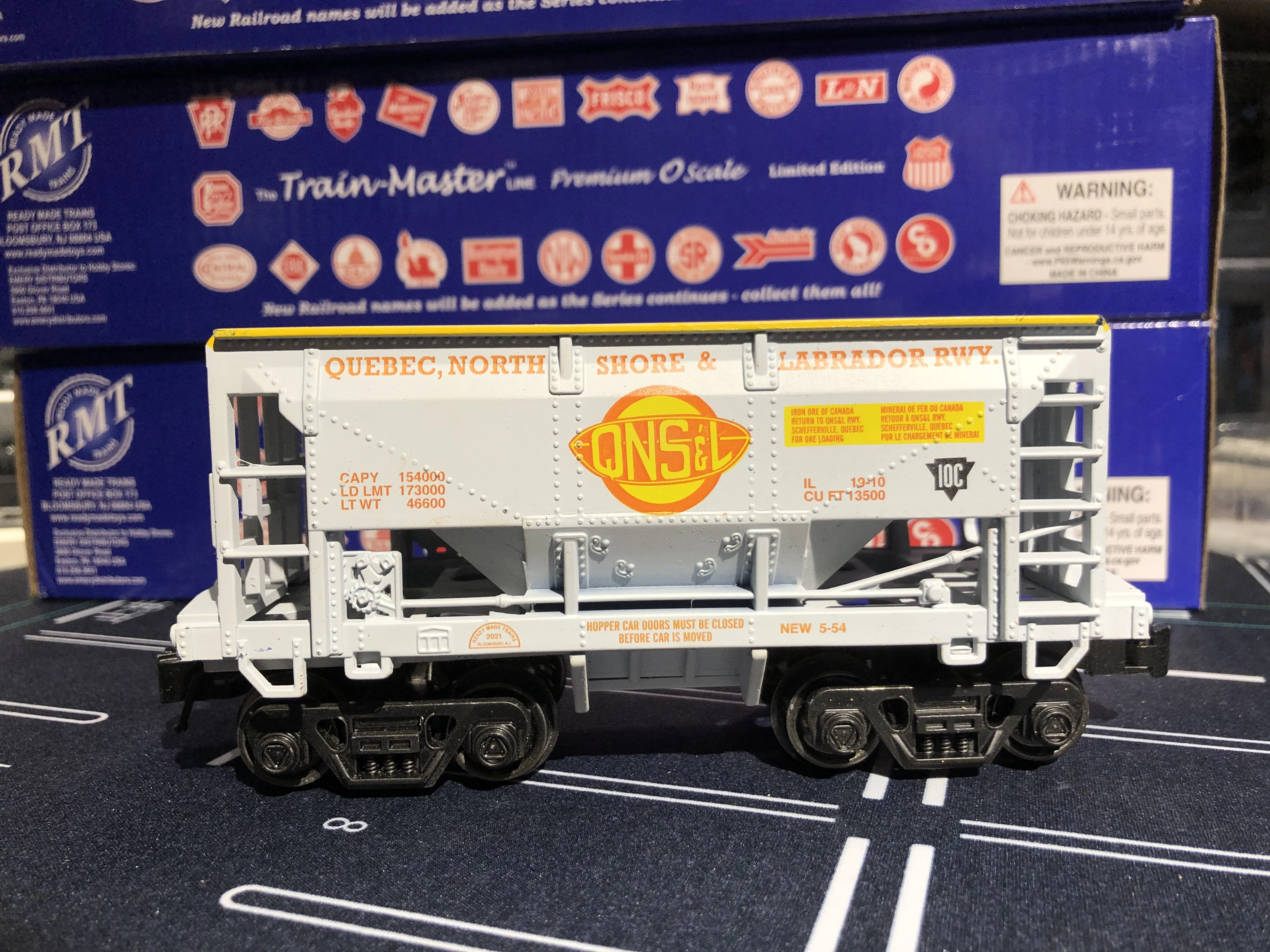 

RMT-ГОТОВЫЙ СДЕЛАНО TRAINS COVERED HOPPER V4, литая под давлением модель автомобиля