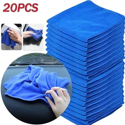 1-20 Stuks Microfiber Handdoeken Auto Wassen Droogdoek Handdoek Huishoudelijke Poetsdoeken Auto Detaillering Polijstdoek Thuis Schoon Gereedschap