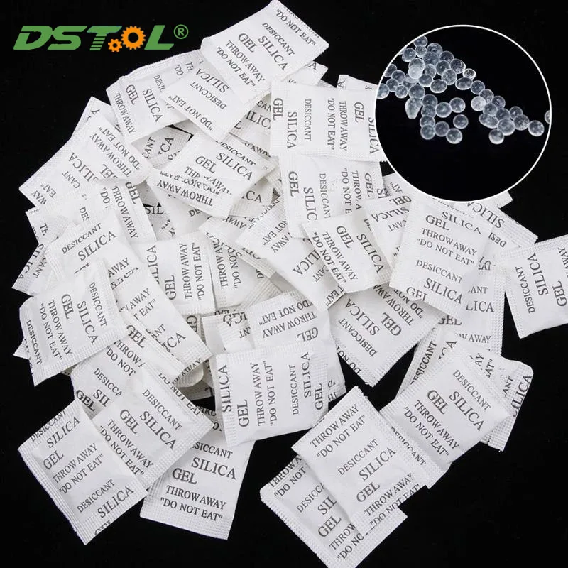 Desiccant Moisture-Proof Bead Silicone Environmental Protection Non-toxic Damp Moisture Absorber Room Clothes Food Storage 1g-5g