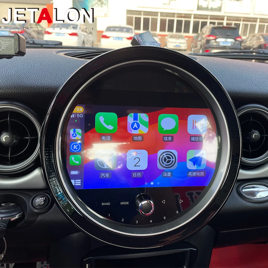 Car Player Radio For BMW Mini Cooper R56 R60 R51 2006-2014 Android 15 Auto Carplay Multimedia Wireless Navigation Intelligent BT