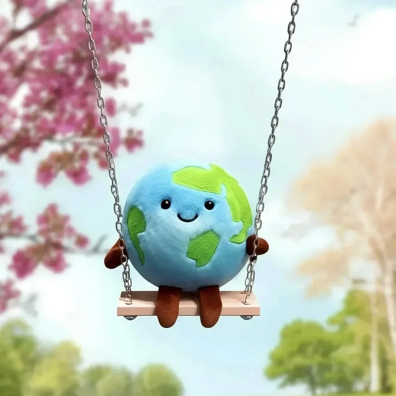 Neue Original Kawaii Kleine Erde Plüsch Spielzeug Erde Rucksack Anhänger Erde Ultra Frische Puppe Geschenk