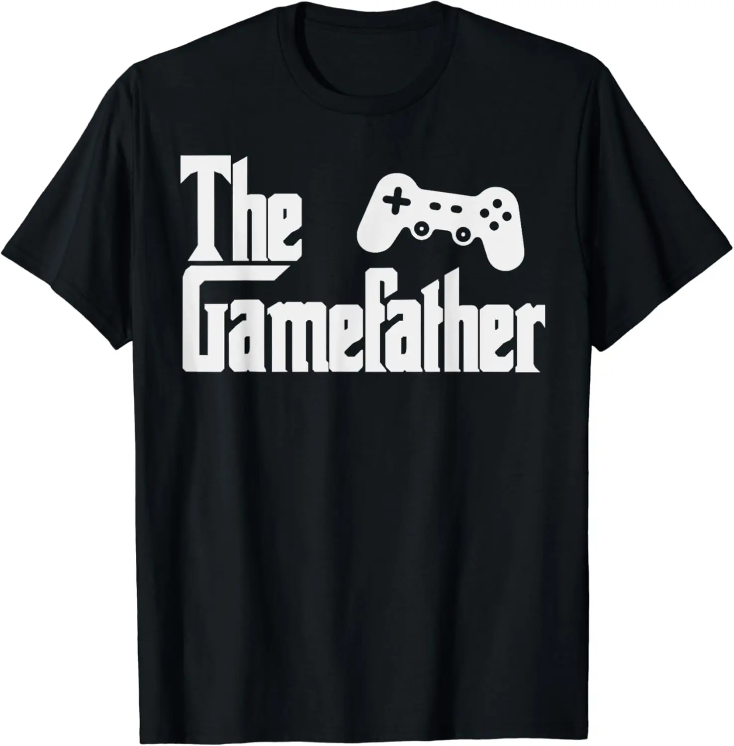 

Funny Fathers Day The Gamefather Game Gaming Gamer Dad Gift T-Shirt