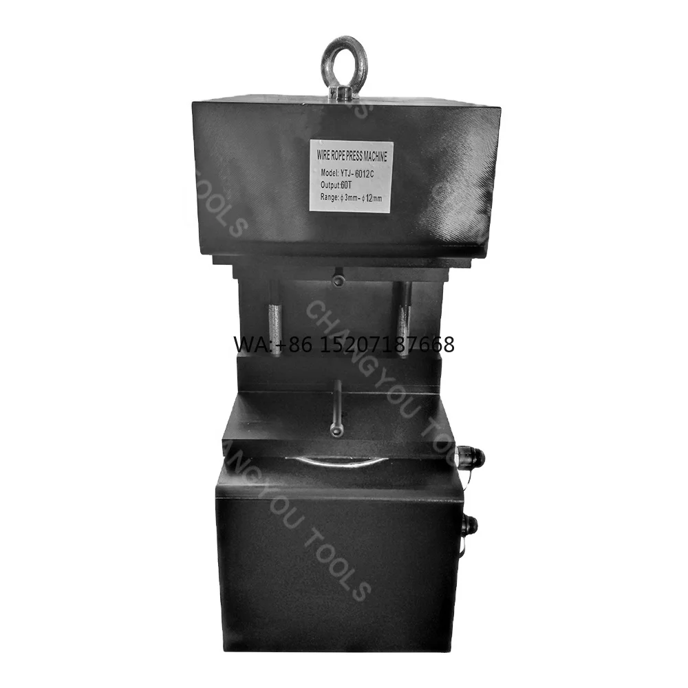 

YTJ-6012C Hydraulic Wire Rope Press Machine Essential Hydraulic Tool for Wire Rope Pressing