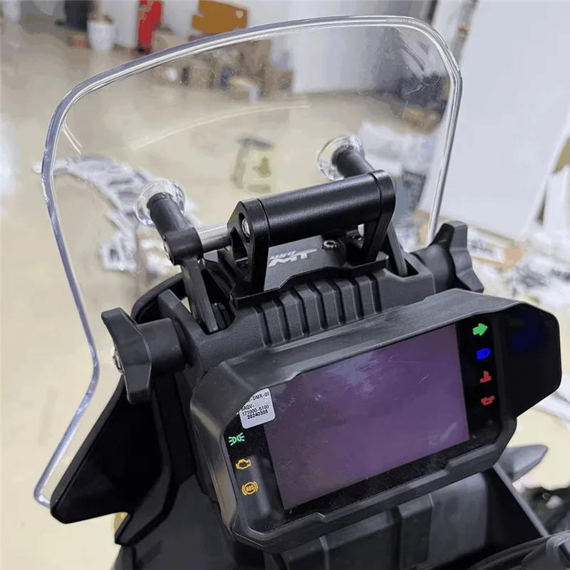 

Motorcycle Accessories GPS Phone Holder Stand Navigation Extension Bracket For CFMOTO 450MT 450 MT 2024 2025