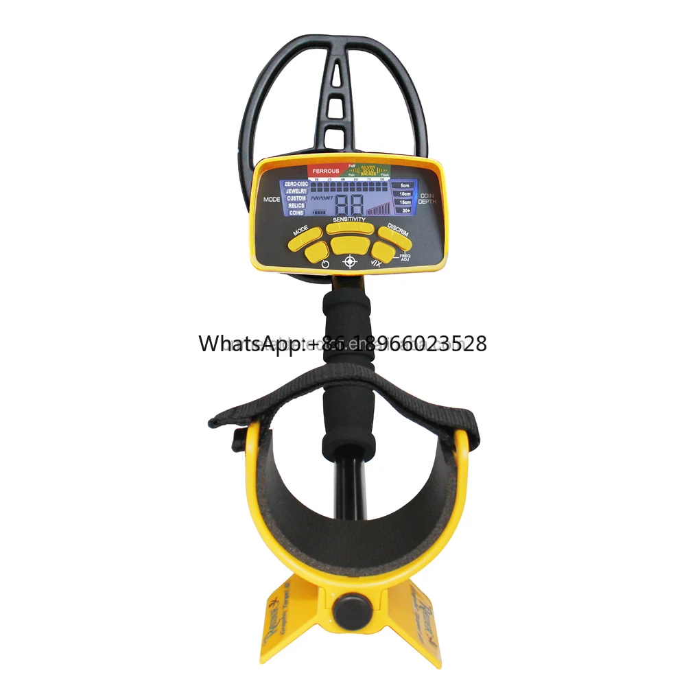 Long range 5 meters deep metal detector MD-6350 underground gold detector