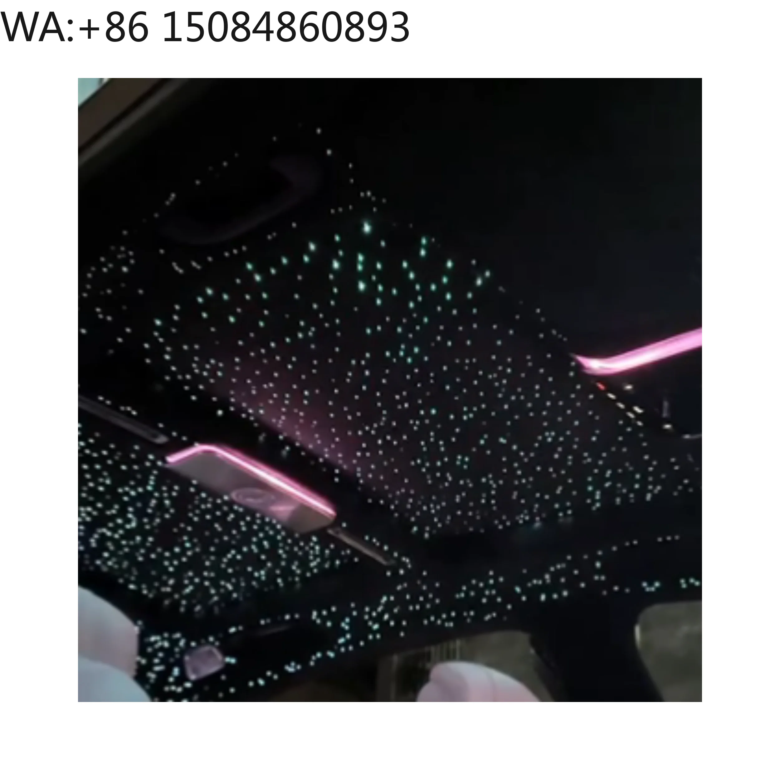 Starlight Headliner Kit Star Ceiling Light Car Modification Projects 0.5mm 16W Romantic