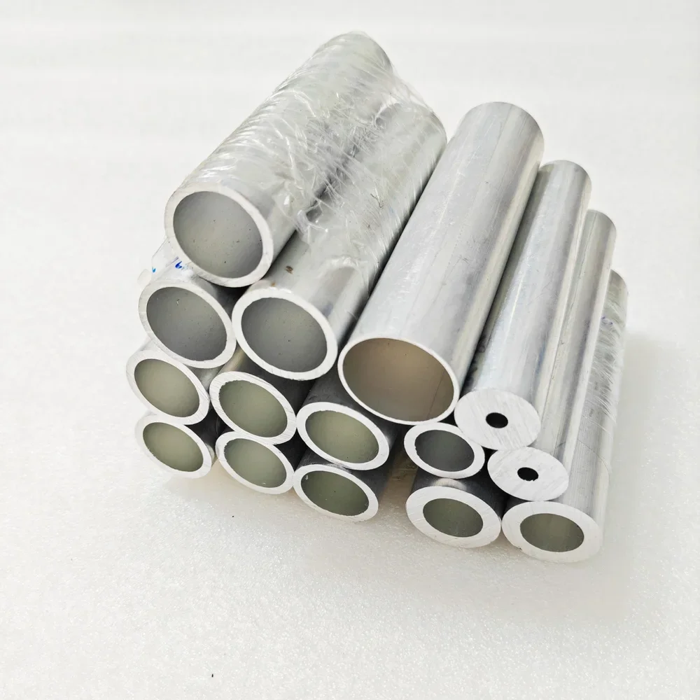 1Pc 6061 Aluminium Alloy Tube OD 12/12.5mm Hollow straight Round Aluminum Pipes CNC Metal ID 2.5-11mm Length 100mm 200mm 300mm