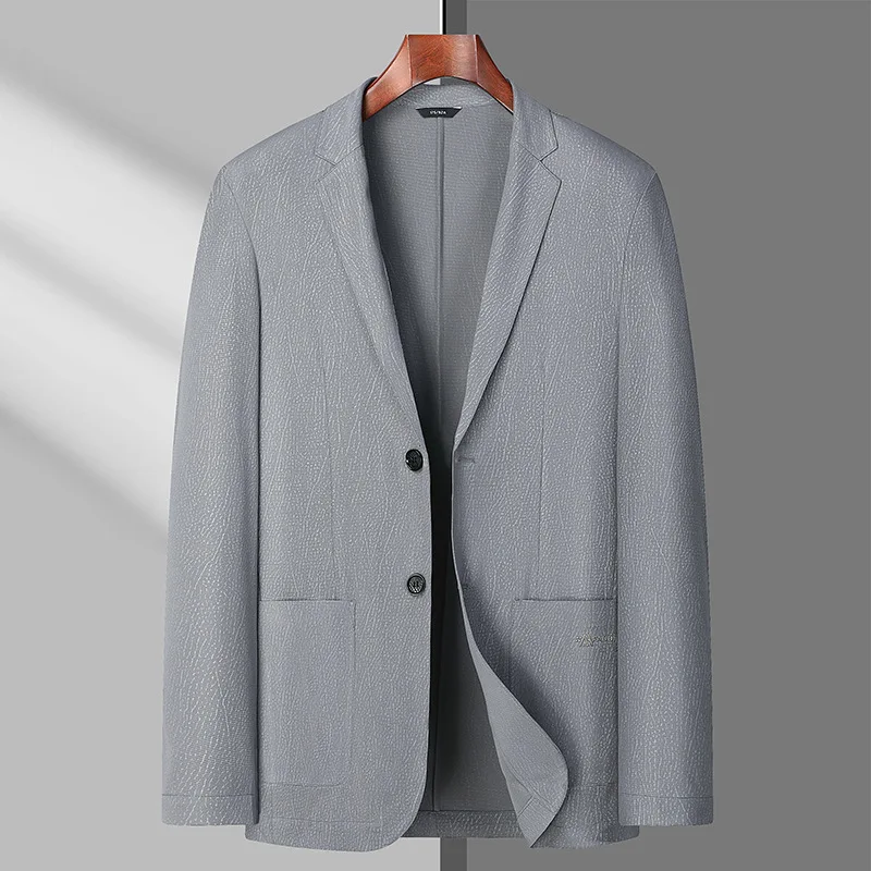 

6611-new Korean trendy business leisure professional jacket men light luxury Yinglun style suit