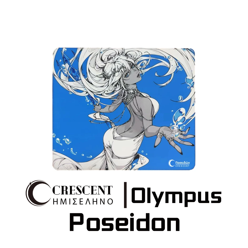 Olympus Series Poseidon Mousepad Xsoft Fps Unsmooth Neutral Esports Gaming Mouse Pad 490x420mm Customize Gamer Accessories Gifts