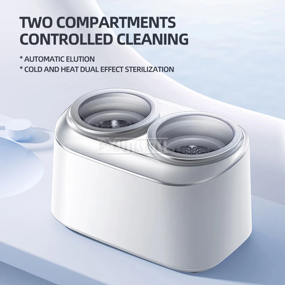 Double Cabin Barrel Underwear Washing Machine Household Automatic Mini Socks Underwear Washing Machine