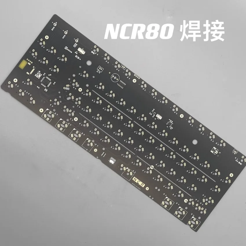 NCR80 Bluetooth 5.0pcb Welding kaihua Hot Swap qmk via Blue Custom dual mode