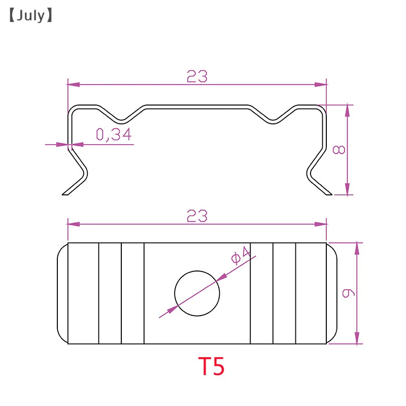 50Pcs T5/T8 LED Tube Bracket Clips Holder Bracket For Lamp Socket/Ceiling Lamp/Light Fixture For Home Electric Appliance