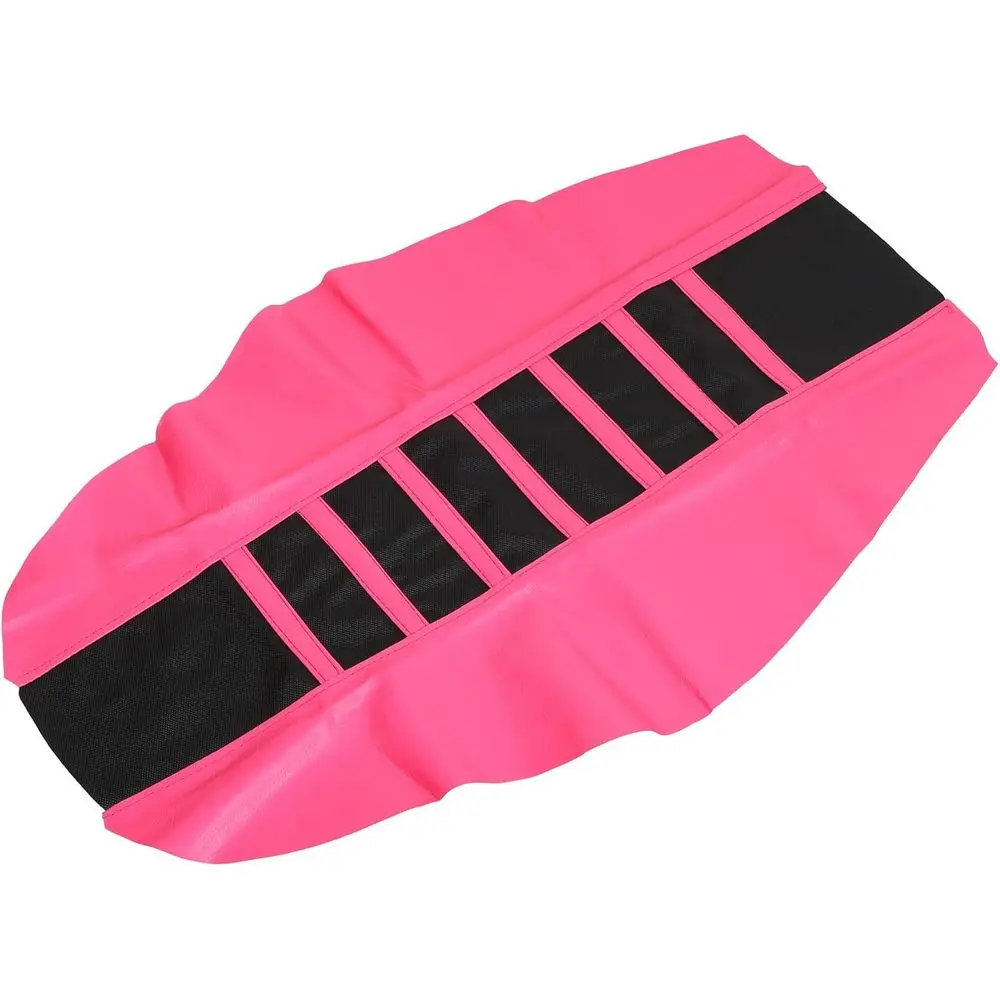 

Pink Motorcycle Anti-Slip Gripper Soft Seat Cover For Honda Kawasaki Suzuki Yamaha Dirt Bike Seat Cushion Pad Protector