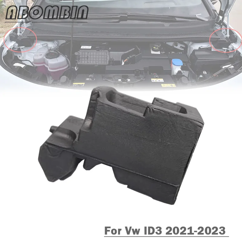 

Front Hood Waterproof Strip Engine Hood Sealing Strip Deflector Foam Block For Vw ID3 2021-2023