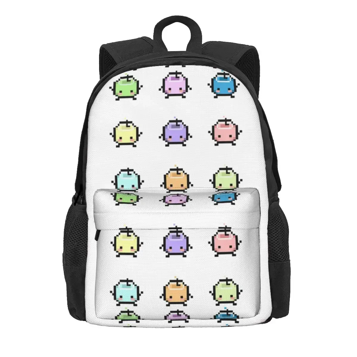 Stardew Valley Pastel Junimos Backpacks Boys Girls Bookbag Students School Bags Kids Rucksack Laptop Rucksack Shoulder Bag