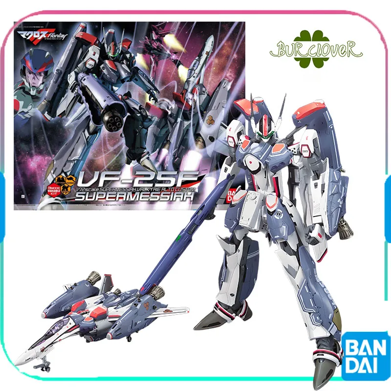 

BANDAI Original THE SUPER DIMENSION FORTRESS MACROSS MESSIAH SAOTOME MACHINE Anime Action Figure Assembly Model Toys