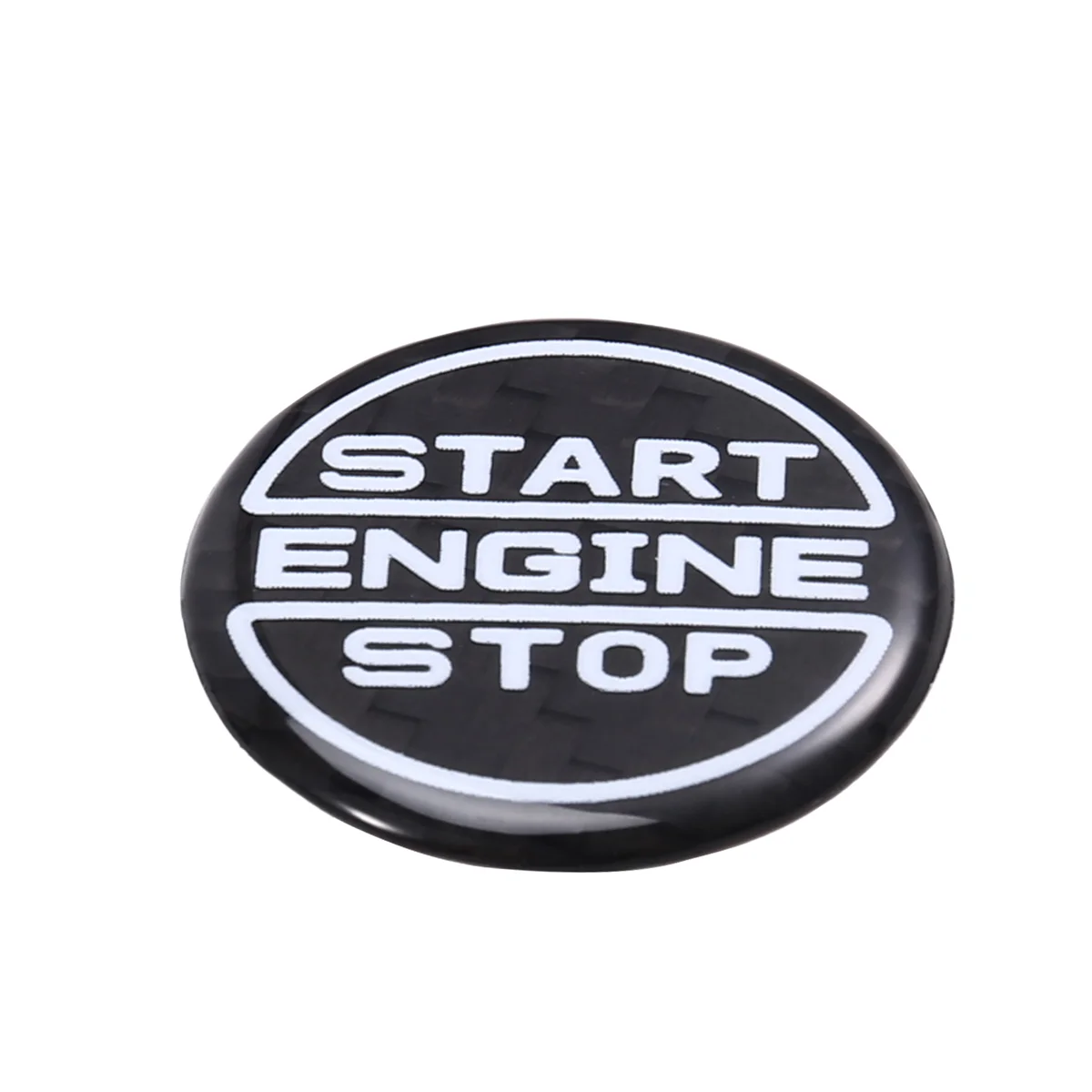 Super Sale Carbon Fiber Car Start Engine Stop Button Button Panel Interior Trim for Ford Mustang 2024 Brand New Auto Accessories view 5