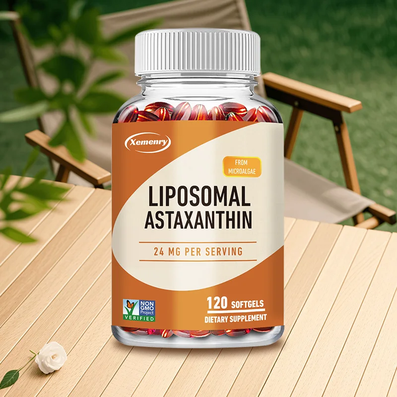 

Liposomal Astaxanthin 24mg - Supports Eye, Skin and Heart Health, Protects Cells, Promotes Metabolism, Powerful Antioxidant