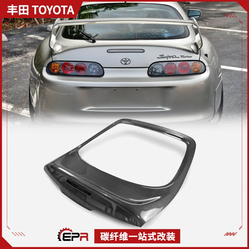 

Suitable for Toyota Supra MK4 JZA80 Demon King modified carbon fiber, original rear case cover, rear gear tail cover