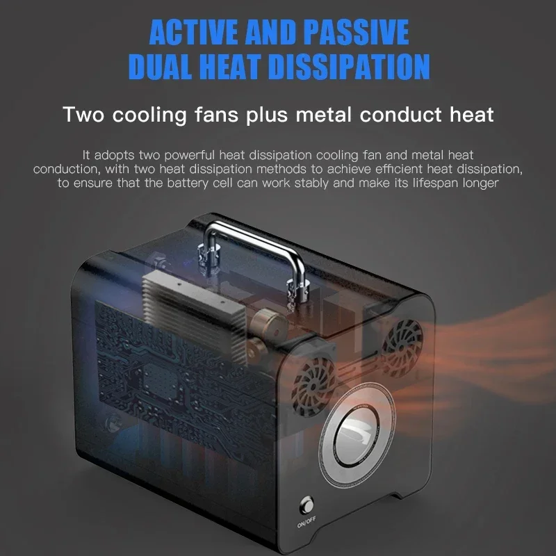 power bank inverter solar station 500w camping usb ac 110v 220V power bank for home appliances with led display