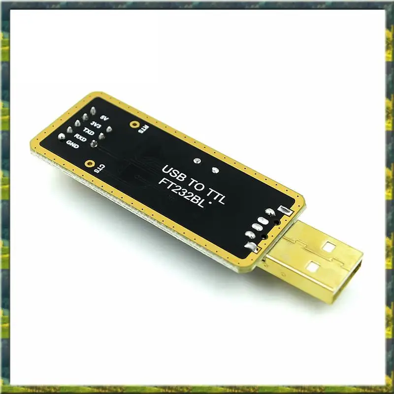 ABGZ FT232 FT232BL FT232RL USB 2,0 a TTL Cable de descarga a módulo adaptador de placa serie 5V 3,3 V compatible con Win10 para Arduino