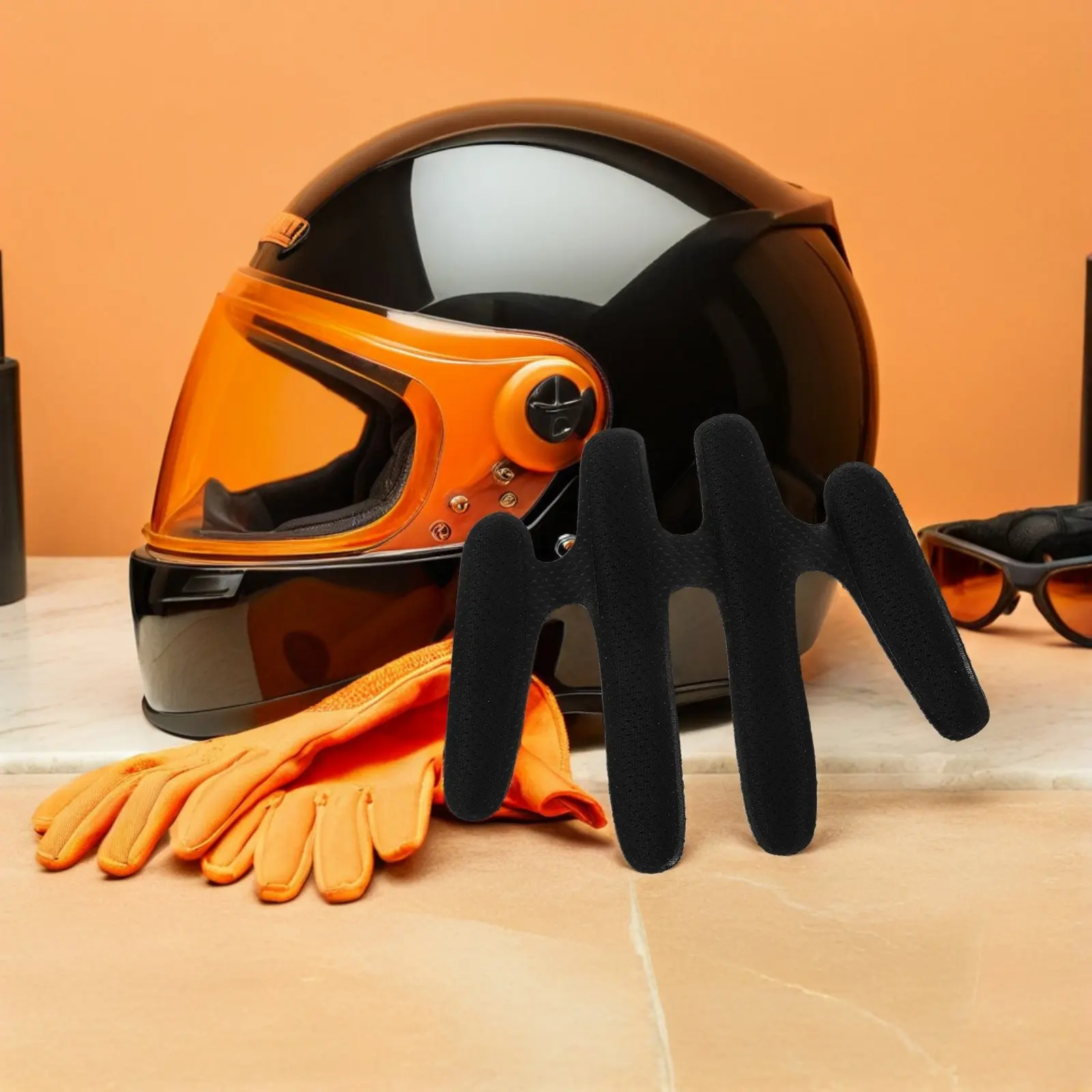 

2Sets Liner Cushion Moisture-Wicking Bike Pads Extended Use Lightweight Lining for Riding Running Work