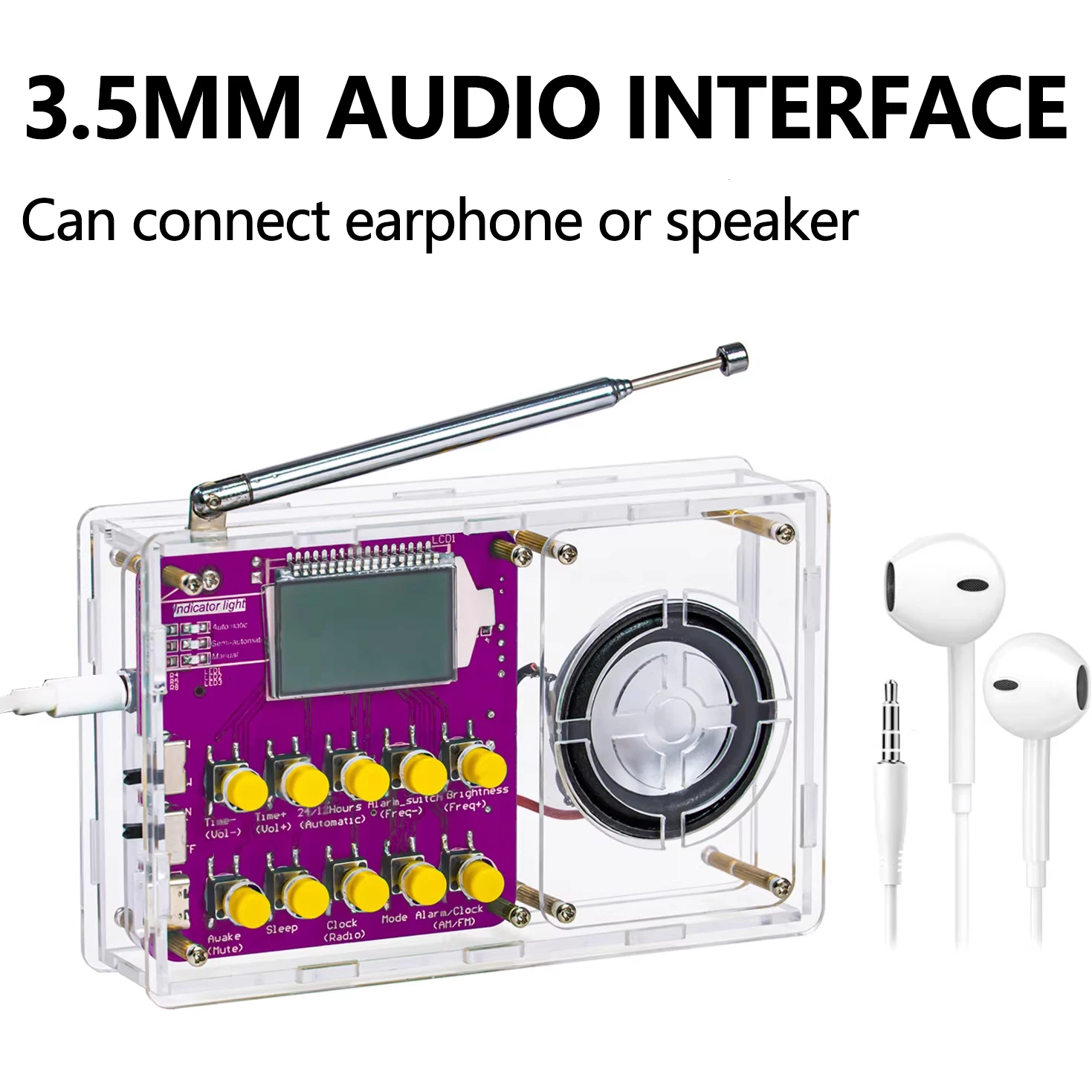 Full-band Radio DIY Kit FM/MW/ - Hobby Diy Electronics Kit recension och pris
