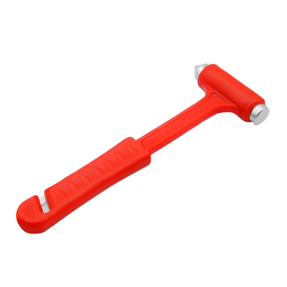 مطرقة أمان صغيرة للسيارة 2 في 1 لتوفير حزام الأمان في حالات الطوارئ