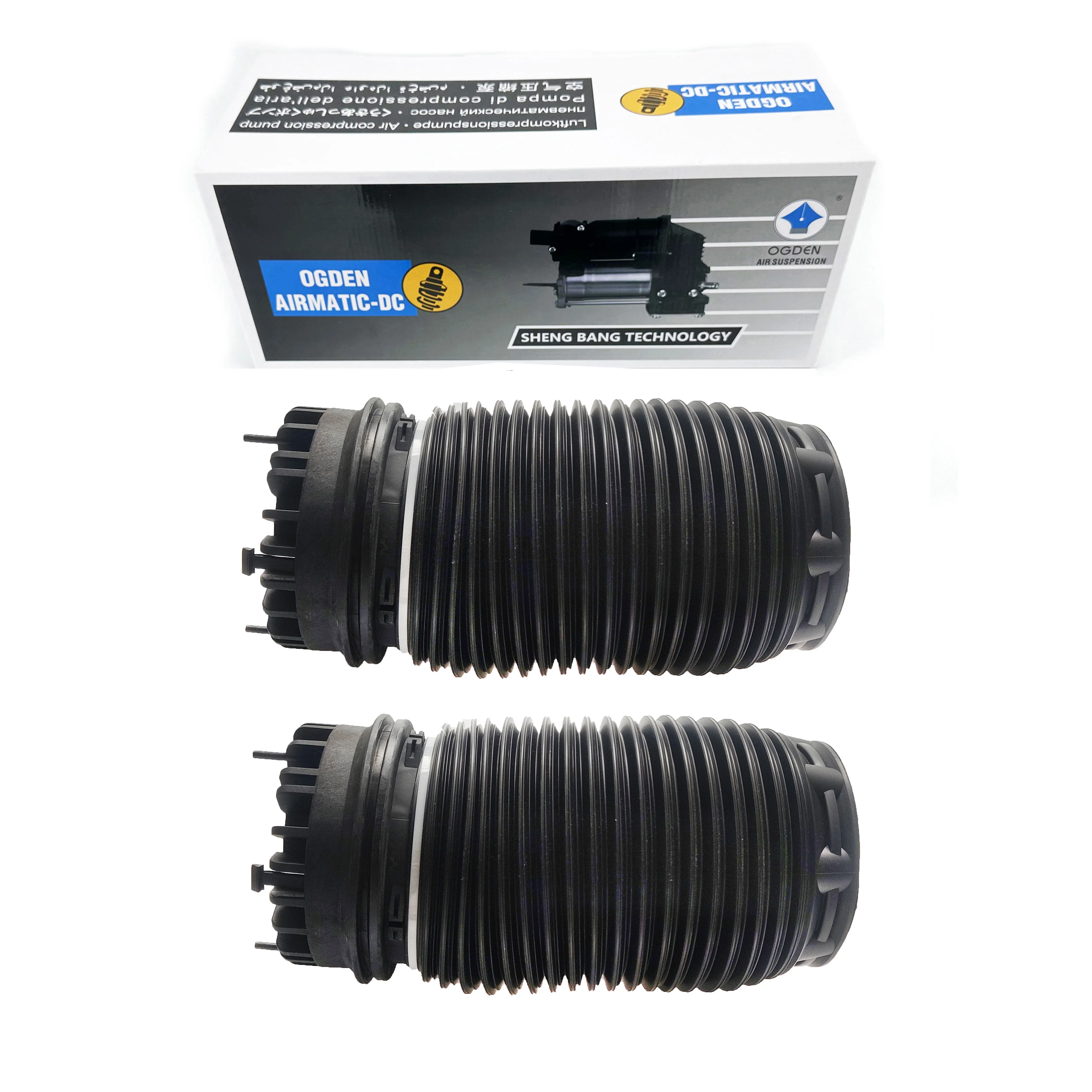 OGDEN 2Pcs Rear L+R Air Suspension Spring for Dodge Ram 1500 2013-2018 04877136AA 68248948AA 4877136AA 4877136AB 04877136AB