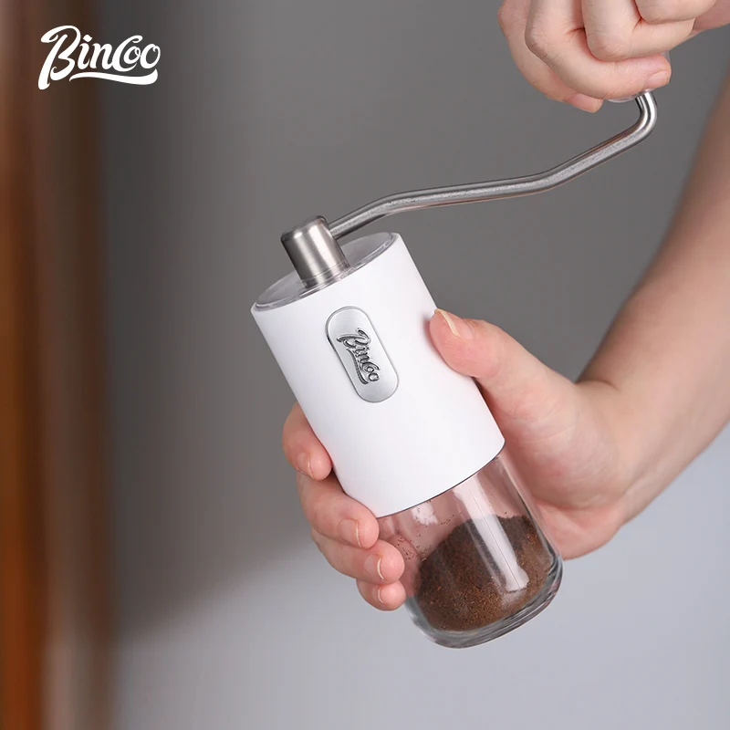 

Bincoo Portable Foldable Manual Coffee Bean Grinder with Conical Ceramic Burr Hand Coffee Grinder for Outdoor Traveling Camping