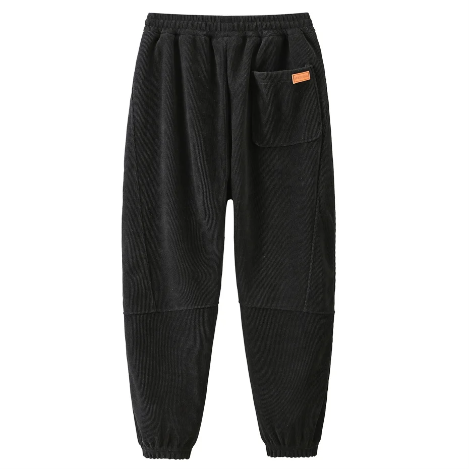 Pantalones Jogger para hombre, pantalones deportivos de chenilla de talla grande 10XL, pantalones de primavera y otoño, pantalones casuales de algodón a la moda para hombre, Color sólido