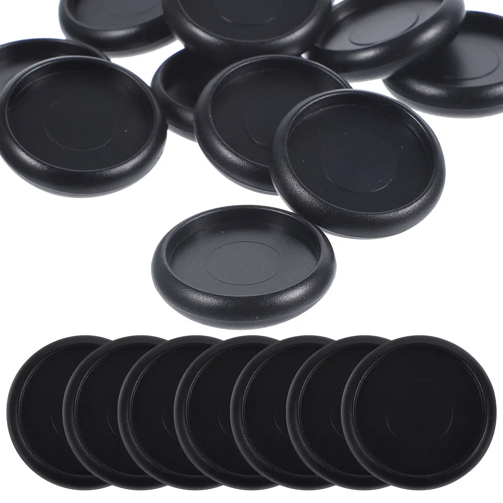 44Pcs ABS Plastic Discbound Expansion Discs for Loose Leaf Binders, DIY Planner Notepad Organizer