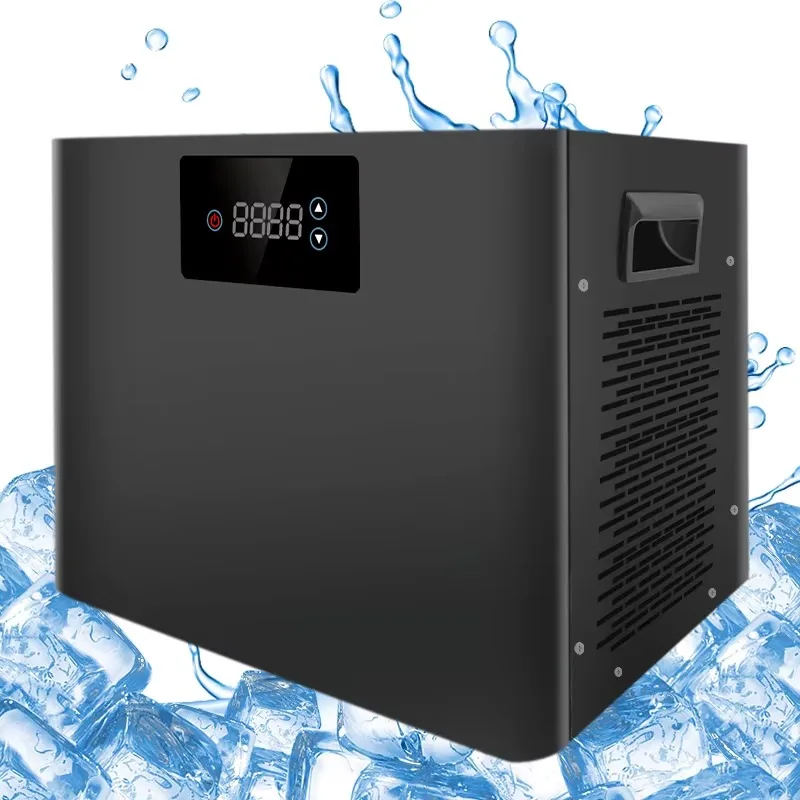 

Охладитель для ледяной бани YTYIN Vanace Box типа 1,5 л.с., встроенный водяной насос и фильтр, универсальная система водяного охлаждения для холодного погружения