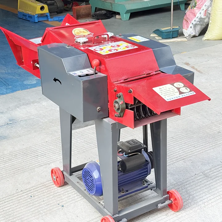 

//+Electric Multi-Functional Chaff Cutter For Animal Feed High Efficiency Grass And Straw Chopper Machine