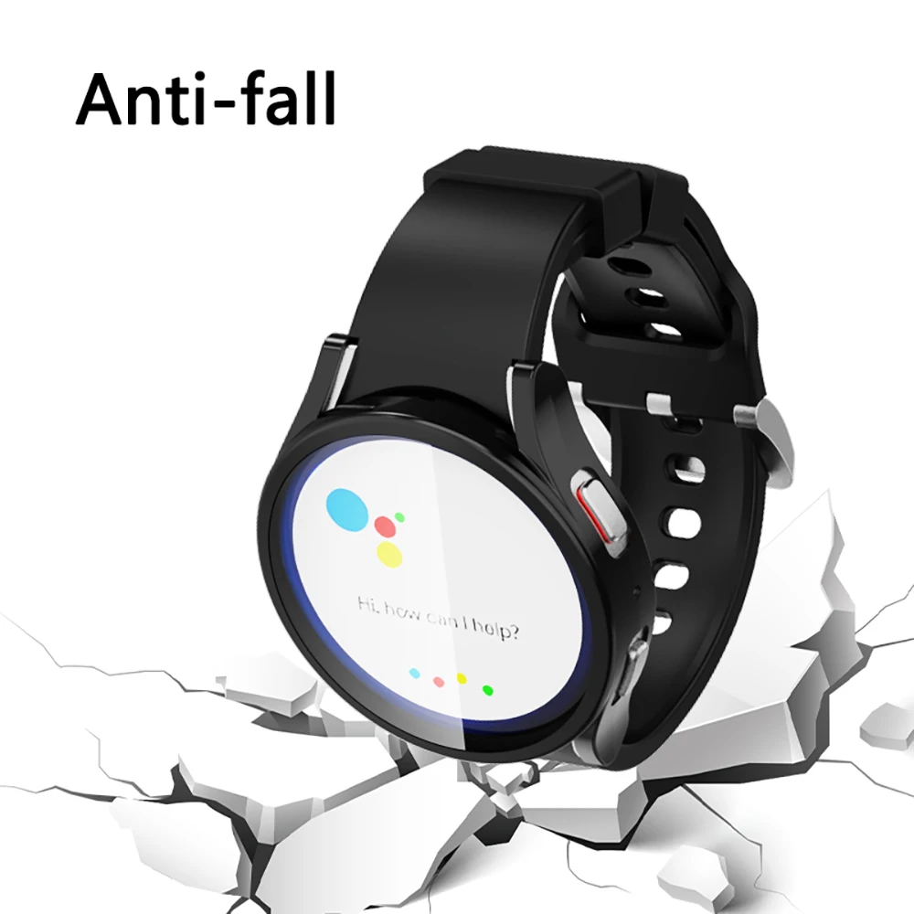 Watch Case for Samsung Galaxy Watch 6 40mm 44mm Screen Protector TPU Bumper Protective Cover for Galaxy 6 40mm 44mm Accessories